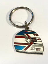 Load image into Gallery viewer, Vintage Benetton F1 Nigel Mansell Keyring and Badge - MOJO Shop

