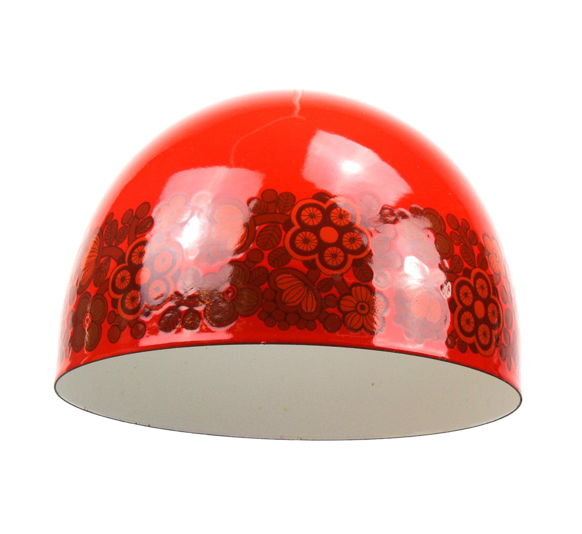 Vintage Floral Pendant Lamp by Kaj Franck, 1960s Danish Lighting - MOJO Shop