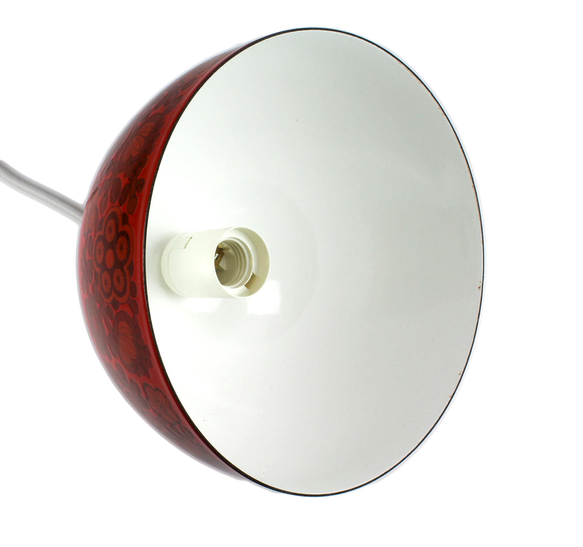 Vintage Floral Pendant Lamp by Kaj Franck, 1960s Danish Lighting - MOJO Shop