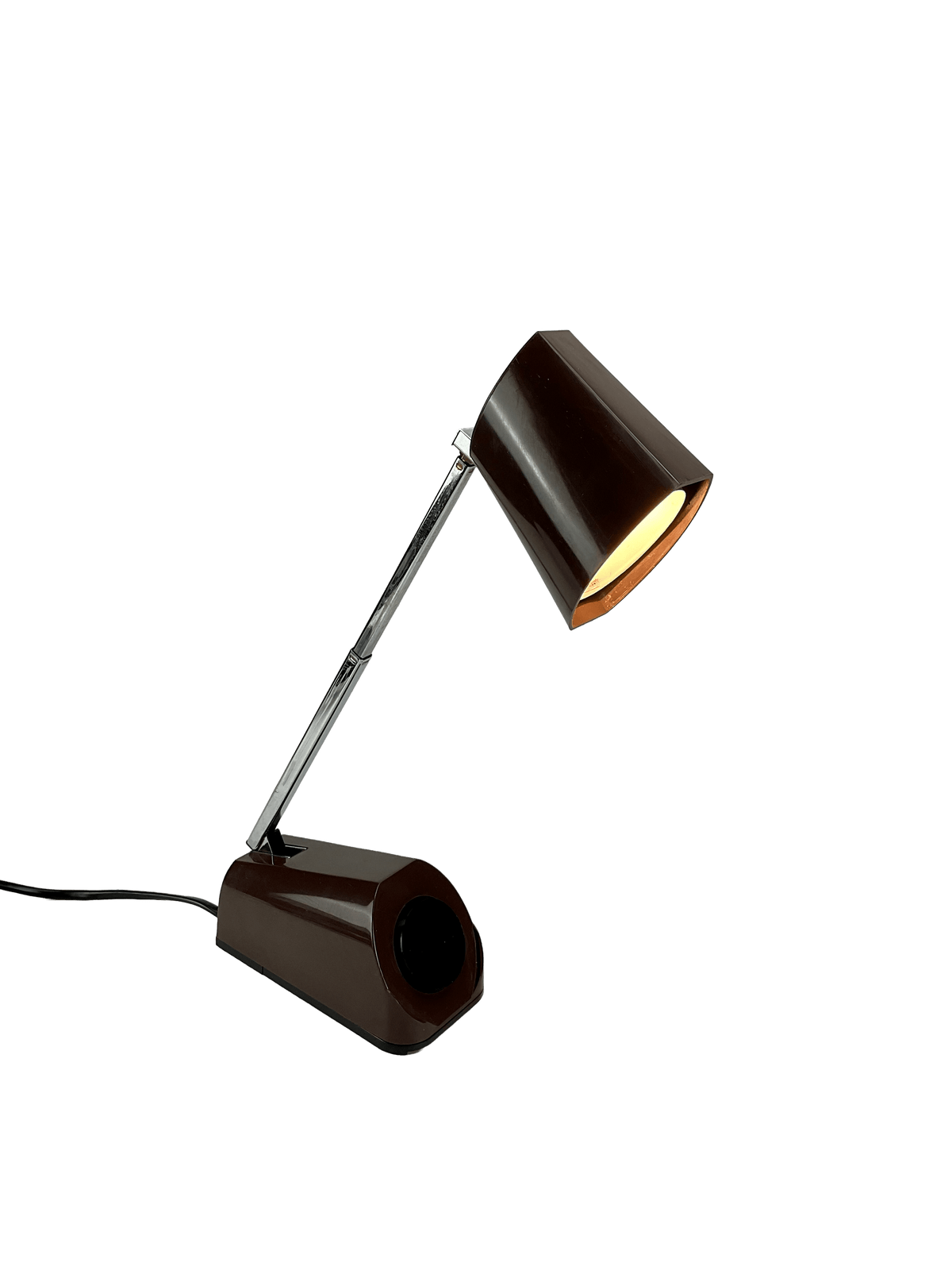 Vintage HBH MINI Table Lamp by Panton for Fog & Mørup – 1970s Danish Mid - Century Adjustable Desk Light - MOJO Shop