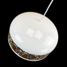 Load image into Gallery viewer, Vintage White Pendant Lamp: Kaj Franck KALAS - 29, Mid - Century Modern - MOJO Shop

