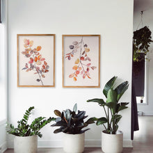 Load image into Gallery viewer, Whispering Autumn / Minimalist Watercolor Branch Print - MOJO Shop
