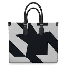 Load image into Gallery viewer, City Shopper Bag, Black Houndstooth Maxi

