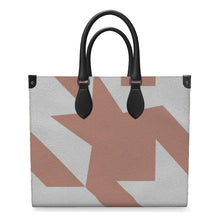 Load image into Gallery viewer, City Shopper Bag, Copper Houndstooth Maxi
