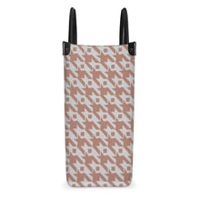 Load image into Gallery viewer, City Shopper Bag, Copper Houndstooth Maxi
