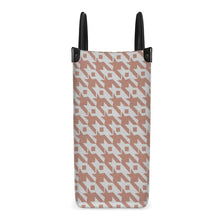 Load image into Gallery viewer, City Shopper Bag, Copper Houndstooth Maxi
