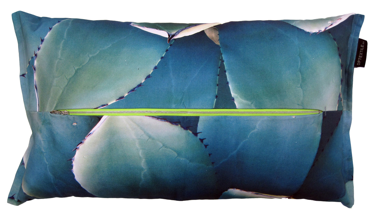 Cactus Agave the vibrant, contrast-color cushion.