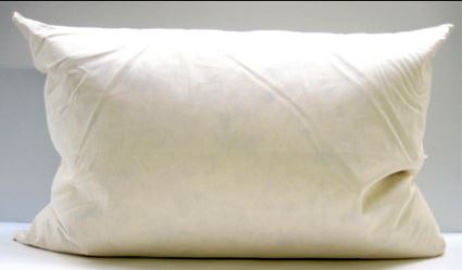 Cushion inner pillow duck feather-and-down filling 70 cm x 50 cm